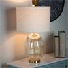 AMIA GLASS TABLE LAMP 62CM
