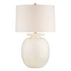 CASSIDY CERAMIC TABLE LAMP IVORY 72CM