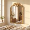 CLAYTON MIRROR WITH BOW 72CM GOLD