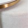 VIENNA MARBLE SIDE TABLE AND POUFFE SET