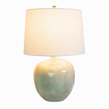 HEATHER CERAMIC TABLE LAMP 62CM