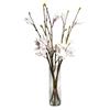 REAL TOUCH MAGNOLIA VASE WITH FAUX WATER 97CM