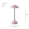 APOLLO USB RECHARGEABLE LAMP MATT PURPLE