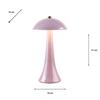 COMET USB RECHARGEABLE LAMP GLOSS PURPLE