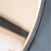 MODENA ROUND WALL MIRROR SILVER 90CM
