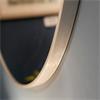 MODENA ROUND WALL MIRROR SILVER 90CM