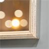 CLAYTON MIRROR WITH BOW 72CM SILVER