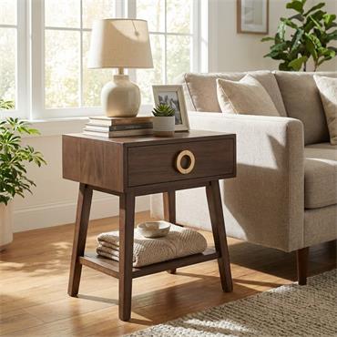 CHELSEA 1 DRAWER SIDE TABLE