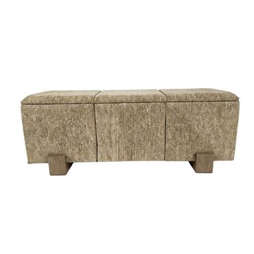 IVY STORAGE BENCH GREEN