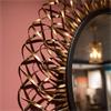 SAIGE MIRROR GOLD 91CM
