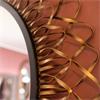 SAIGE MIRROR GOLD 91CM