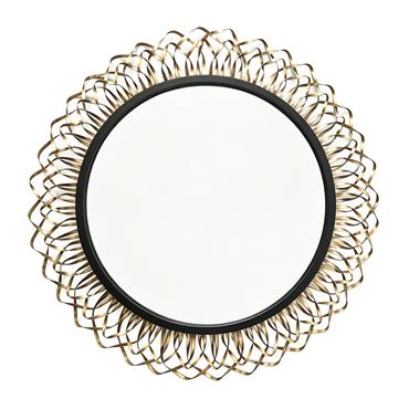 SAIGE MIRROR GOLD 91CM