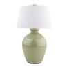 ASTER CERAMIC RECHARGEABLE LAMP GREEN
