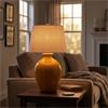 ASTER CERAMIC RECHARGEABLE LAMP MUSTARD