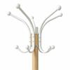 COLTON HAT & COAT STAND OAK/WHITE