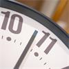 BAKER AND BROWN CLOCK SORRENTO BLUE 40CM
