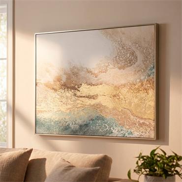FRAMED CANVAS SERENE 90X120CM