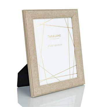 BEIGE LINEN PHOTO FRAME 8X10