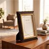 STANFORD WALNUT/GOLD PHOTO FRAME 4X6