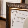 STANFORD WALNUT/GOLD PHOTO FRAME 8X10