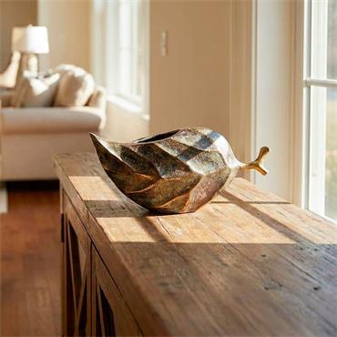LEAF VASE 13CM