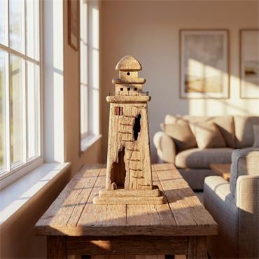 LIGHTHOUSE 45CM SCULPTURE