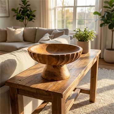 TEAK BOWL 10CM