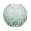 OMBRE FLOWER BALL GLASS VASE 18CM