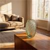 OMBRE FLOWER GLASS VASE 34CM