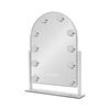 HOLLYWOOD ARCH VANITY MIRROR WHITE 42CM