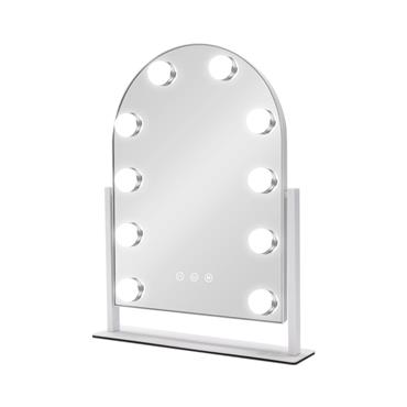 HOLLYWOOD ARCH VANITY MIRROR WHITE 42CM