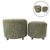 IVY S/2 TRAY TABLE STOOLS GREEN