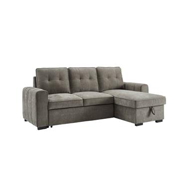 Tullamore Corner Group Sofa Bed Grey