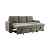 Tullamore Corner Group Sofa Bed Grey