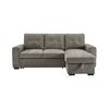 Tullamore Corner Group Sofa Bed Grey