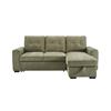 Tullamore Corner Group Sofa Bed Sage