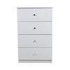 Emmett Grey 4 Deep Drawer Midi Chest