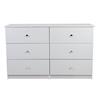Emmett Grey 3+3 Deep Drawer Long Chest