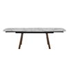 Veronica Extending Dining Table Rectangle 1800-2600Grey