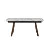Veronica Extending Dining Table Rectangle 1800-2600Grey