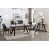 Veronica Extending Dining Table Rectangle 1800-2600Grey