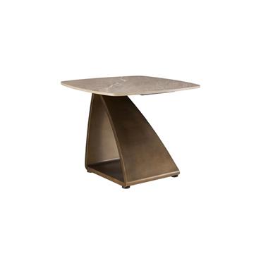 Vivian Lamp Table Brown