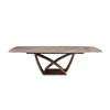 Vivian Extending Dining Table Rectangle 1800/2600Brown