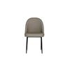 Valerie Dining Chair Leather Grey