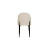 Valerie Dining Chair Leather Taupe Cream
