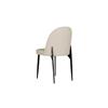 Valerie Dining Chair Leather Taupe Cream