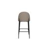 Valerie Bar Stool Leather Grey