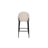 Valerie Bar Stool Leather Taupe