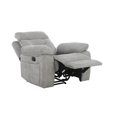 Wesley Chair Manual Recliner Grey