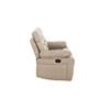 Wesley 2 Seater Manual Recliner Latte